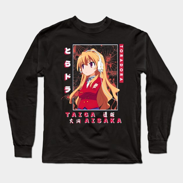 Taiga Aisaka Toradora Long Sleeve T-Shirt by AinisticGina